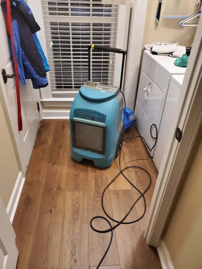Commercial dehumidifier deployed for Flood Damage Cleanup in Amarillo