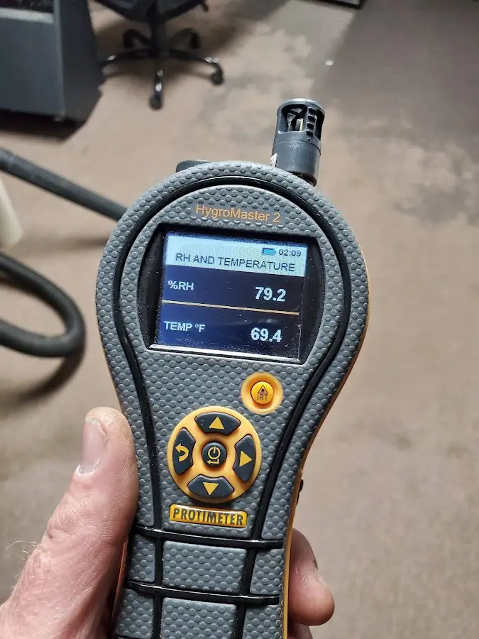 Moisture meter humidity assessment for Mold Remediation & Removal in Amarillo